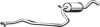 FORD 6990381 Middle Silencer